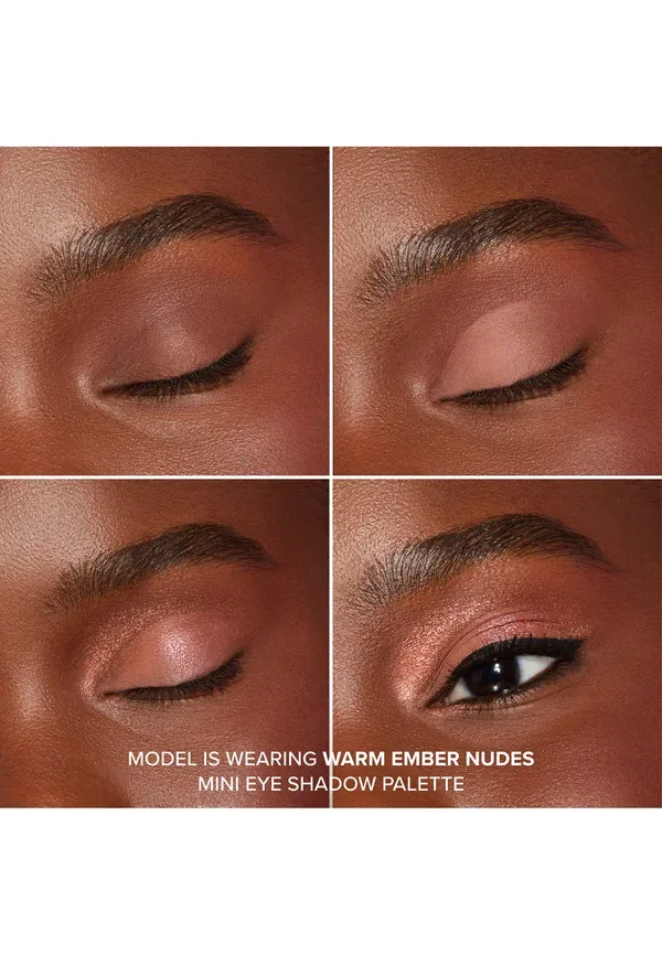 Палетка теней для век Natural Nudes Mini Too Faced, Warm Ember Nudes, 5.7 г, цвет warm ember nudes — фото 3