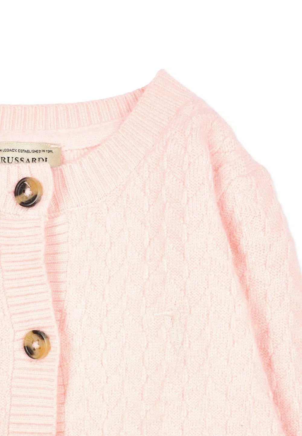 Кардиган - кардиган Tru Trussardi Junior, Pink — фото 3