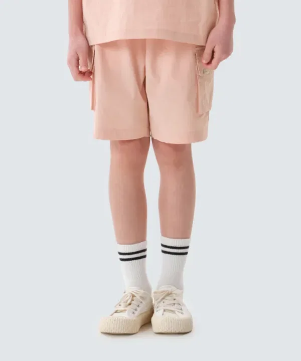 Шорты карго с охлаждающим эффектом, Route, Snowpeak Apparel Kids, светло-розовый