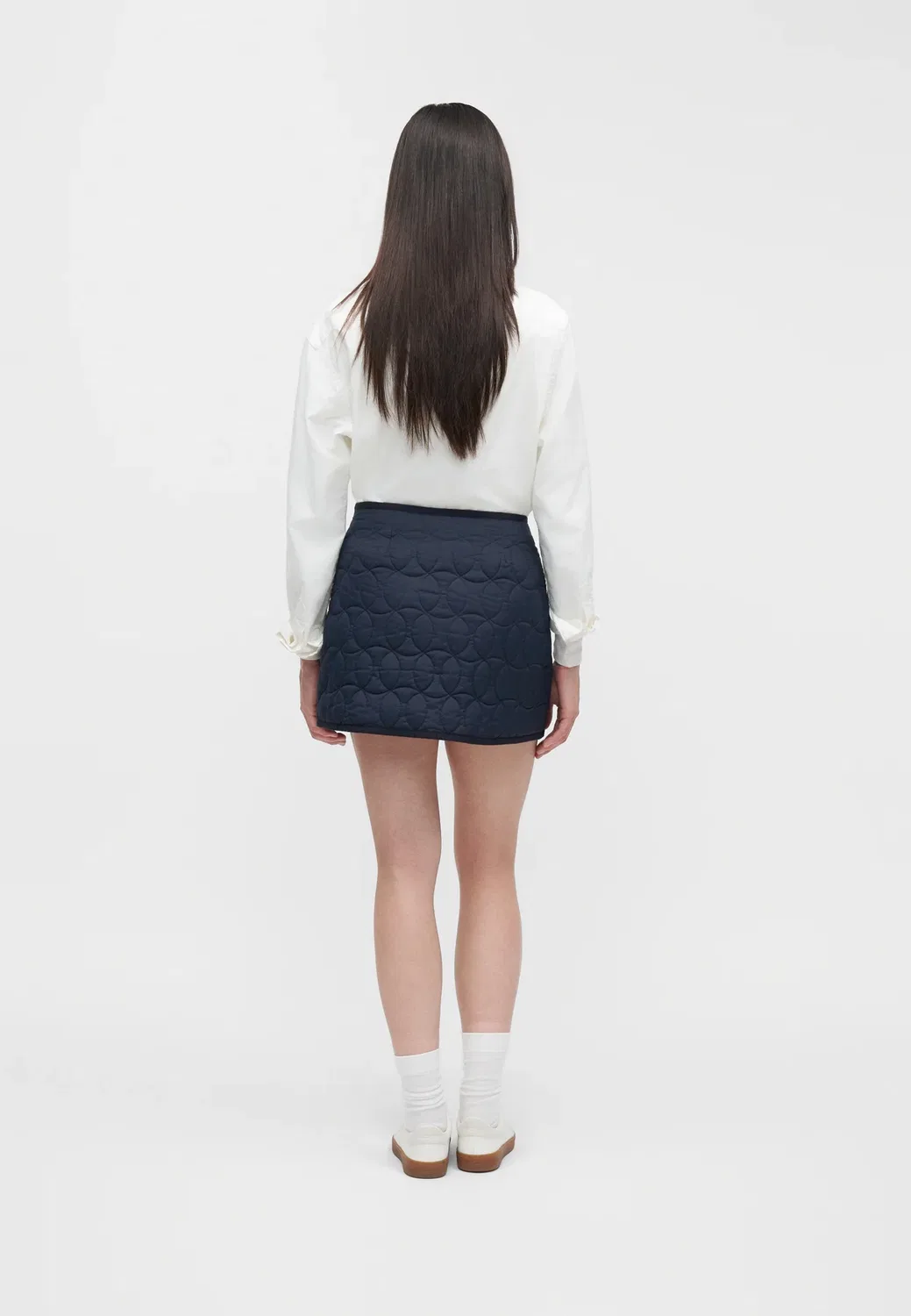 Мини-Юбка Lacoste, Dark Navy Blue — фото 3