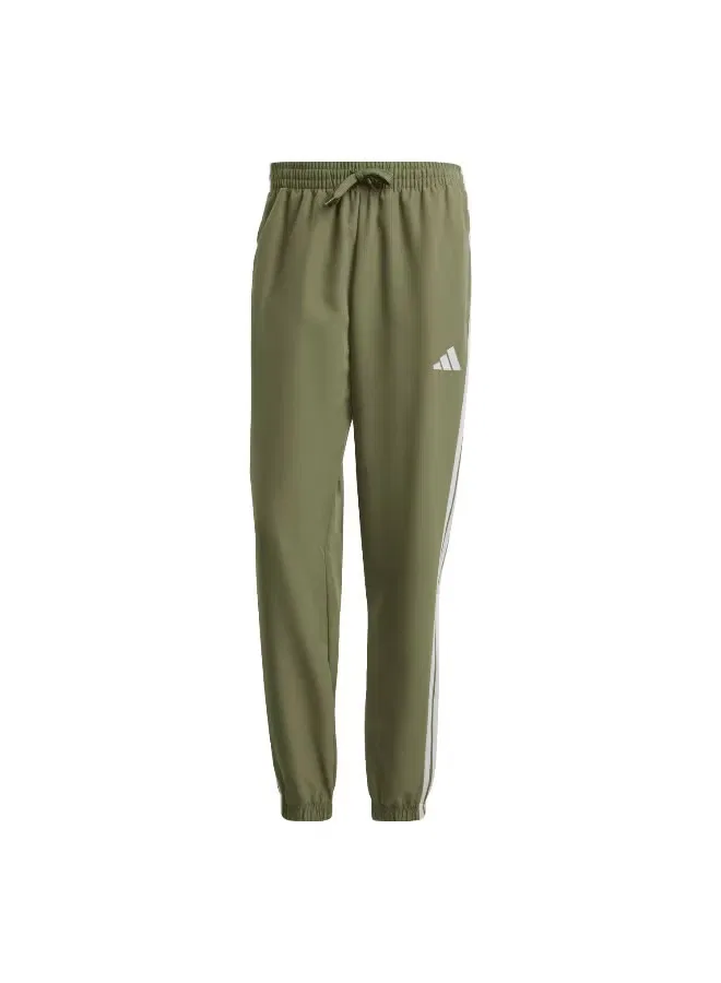 Спортивный костюм с полосами 3 stripes Adidas, оливковый — фото 3
