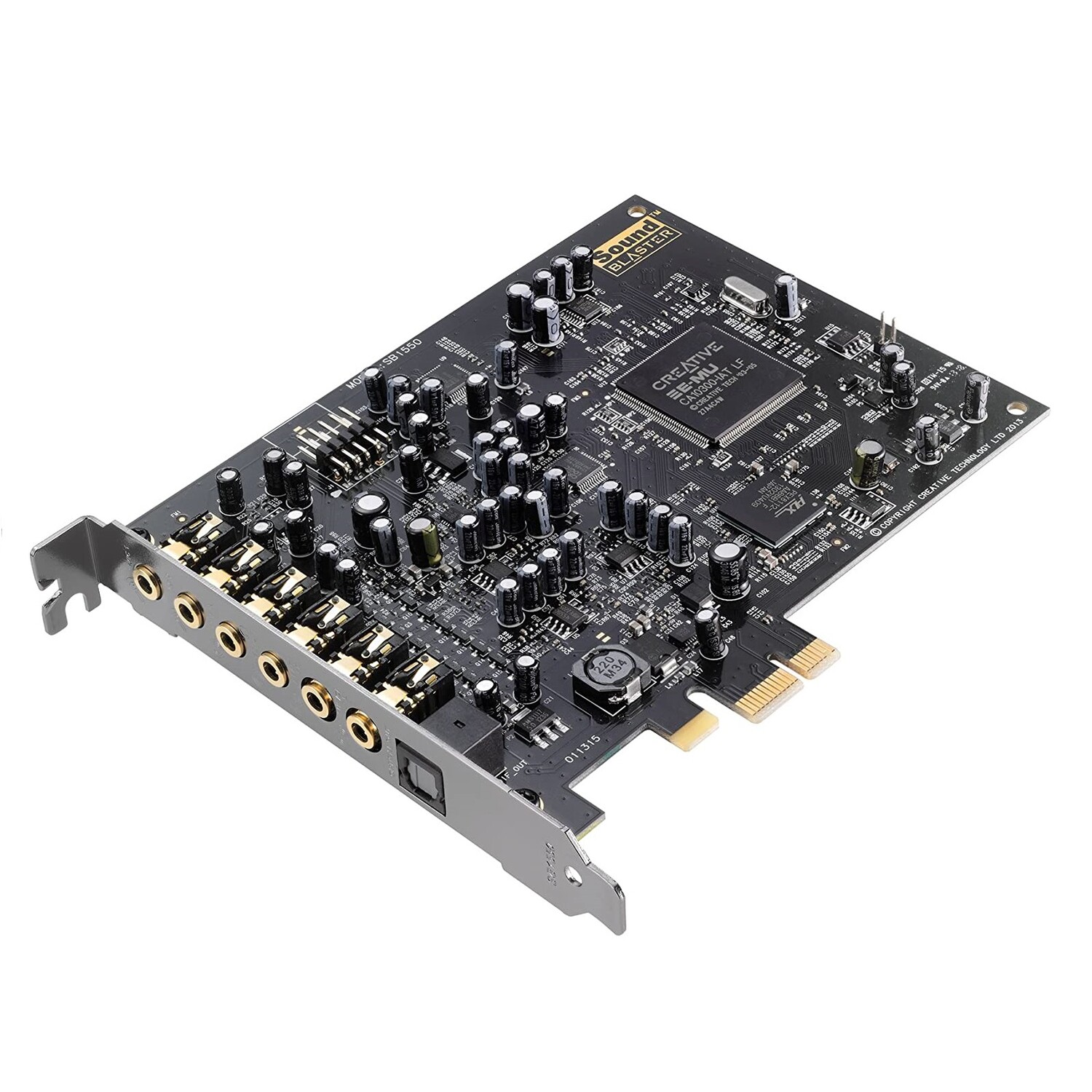 

Звуковая карта Creative Sound Blaster Audigy PCIe RX 7.1, черный