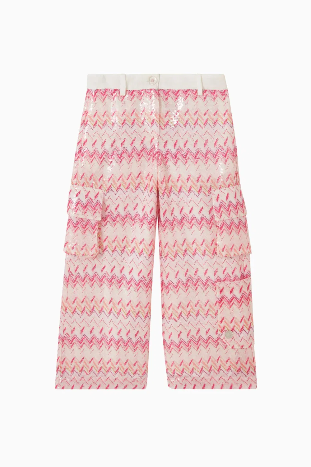 Брюки карго с принтом зигзаг Missoni