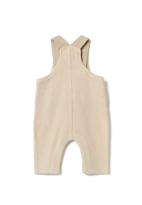 Комбинезон хлопковый Ovs beige, бежевый — фото 2