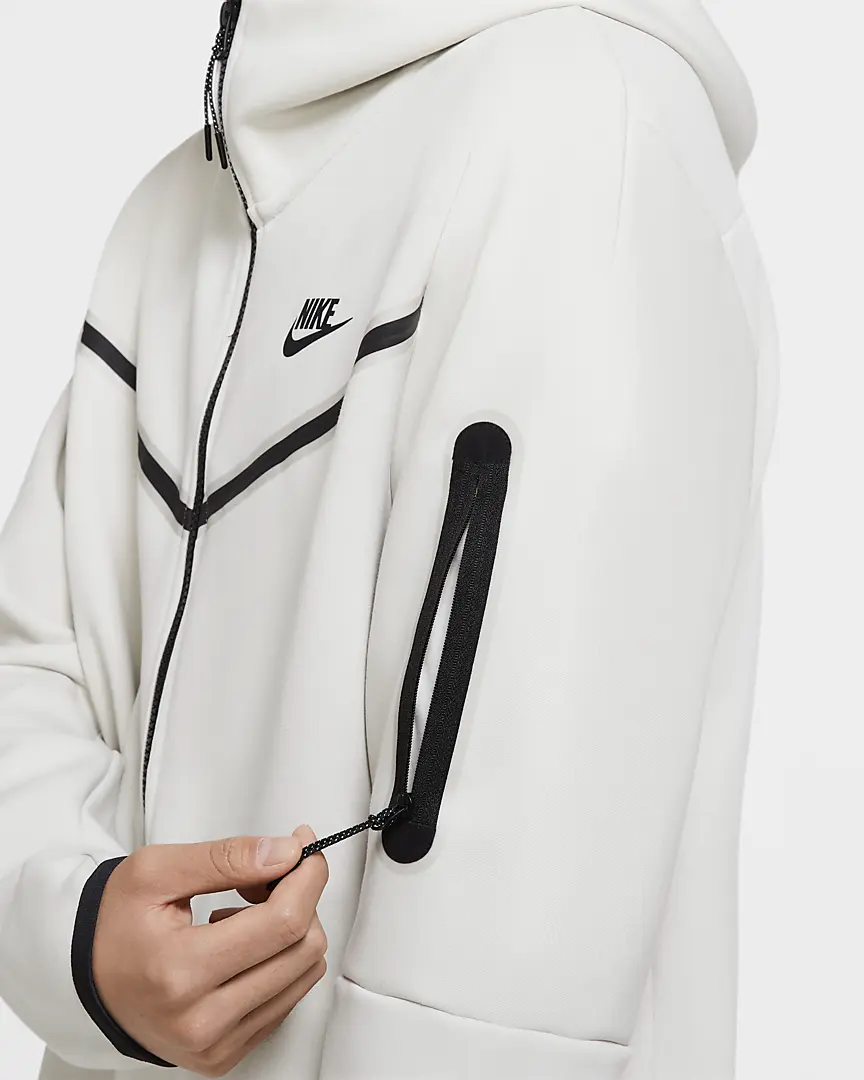 Толстовка Nike Sportswear Tech Fleece Full-length Zip-up, серовато