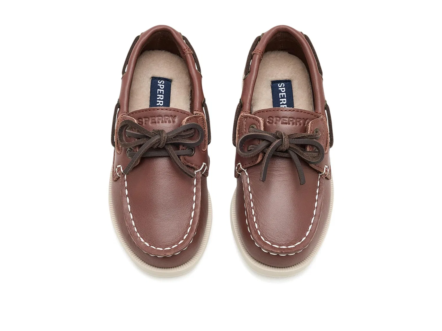 Лоферы AO без шнурков (для маленьких и больших детей) Sperry Kids, Cappuccino — фото 3