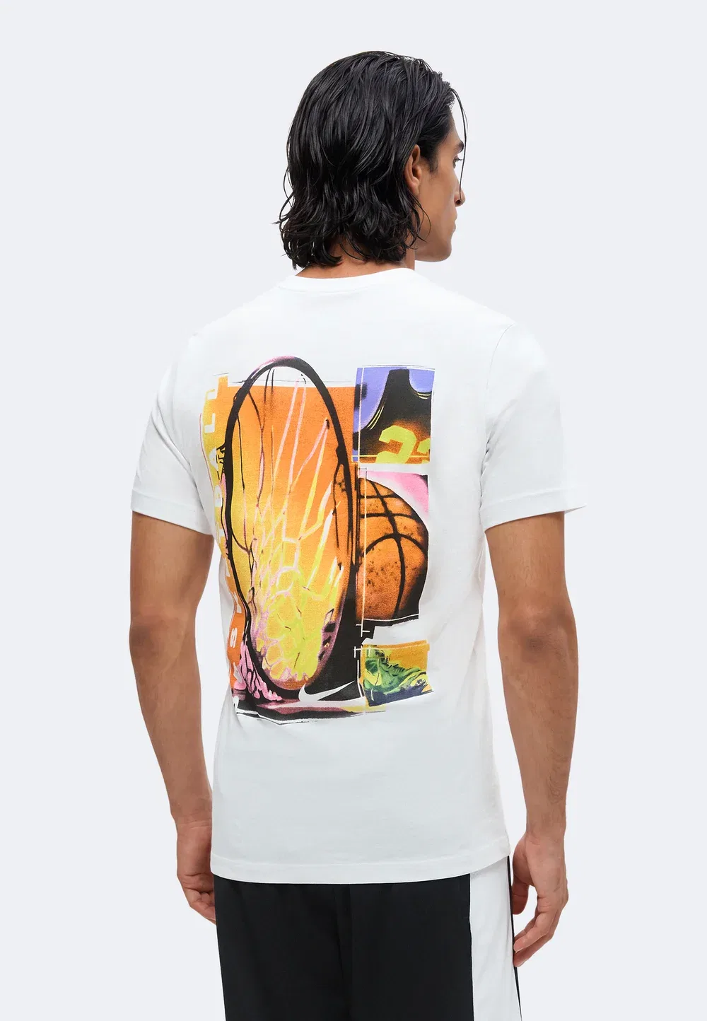 Футболка Tee Asbury с принтом Nike Performance, White