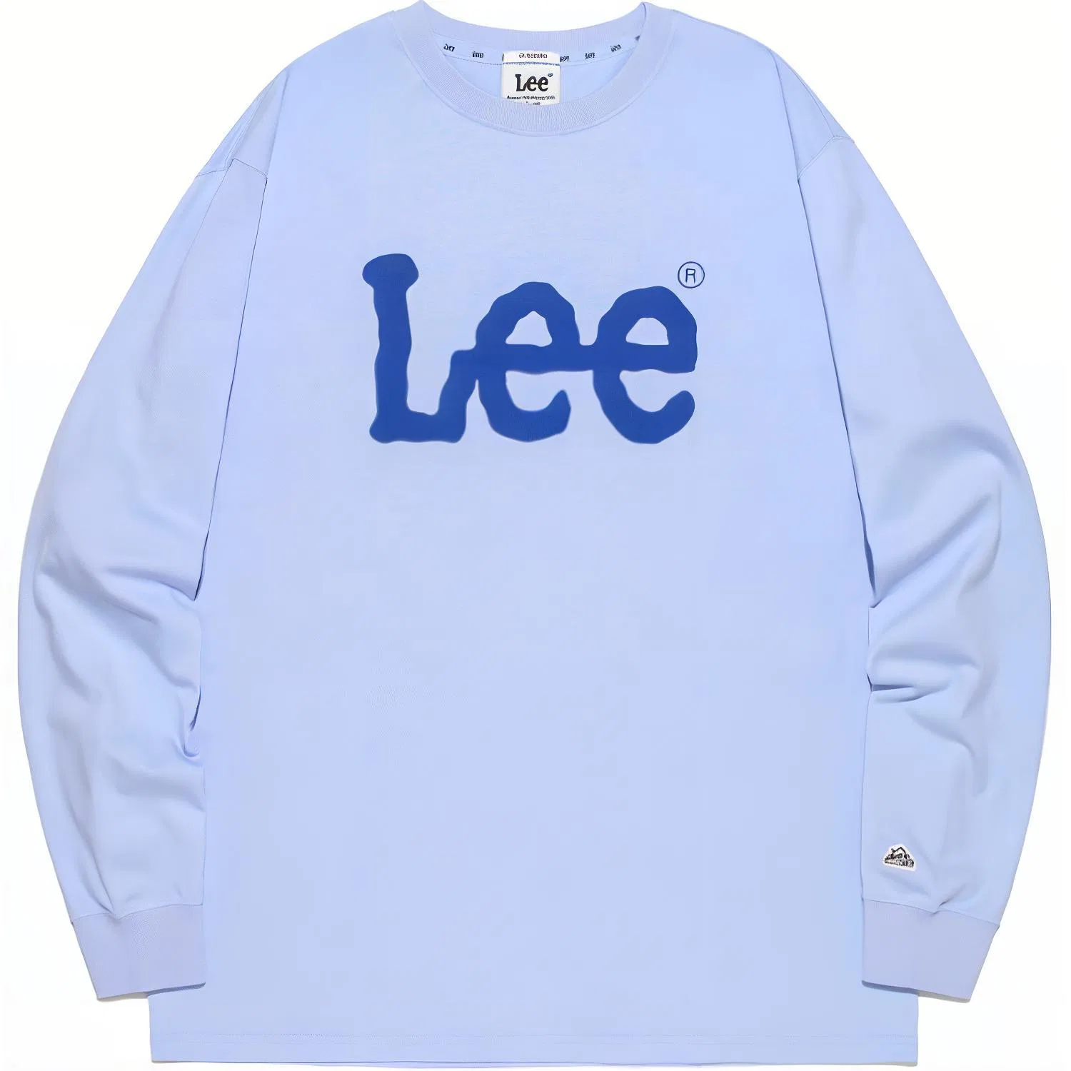 Детская футболка с круглым вырезом Lee, Light Blue