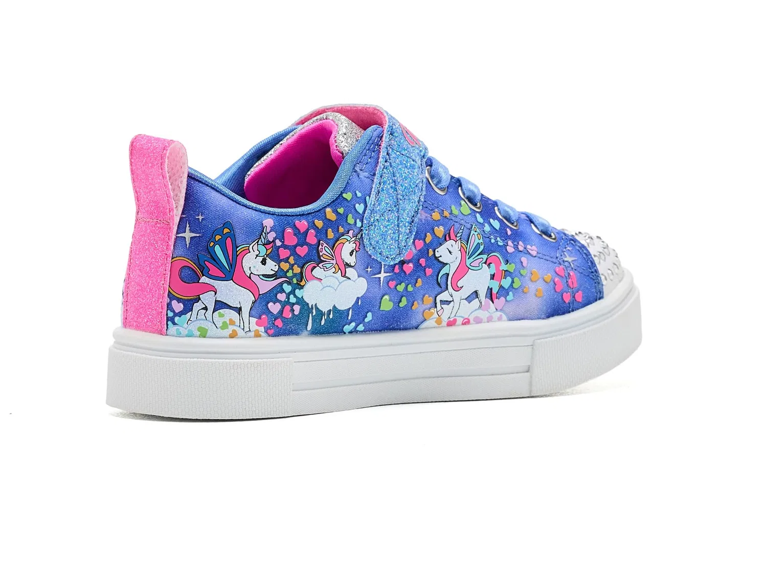 Кроссовки Twinkle Sparks - Unicorn Wonderland, Lighted 314468L (для маленьких детей) Skechers Kids, Blue/Multi — фото 4