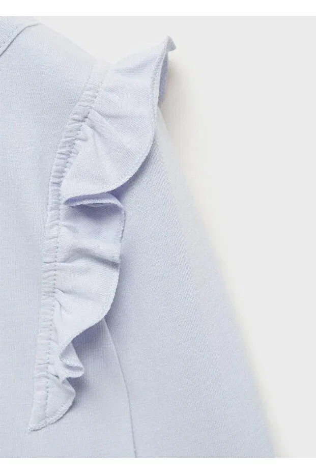 Детская футболка с длинным рукавом Flywheel Mango Baby, Sky Blue — фото 3