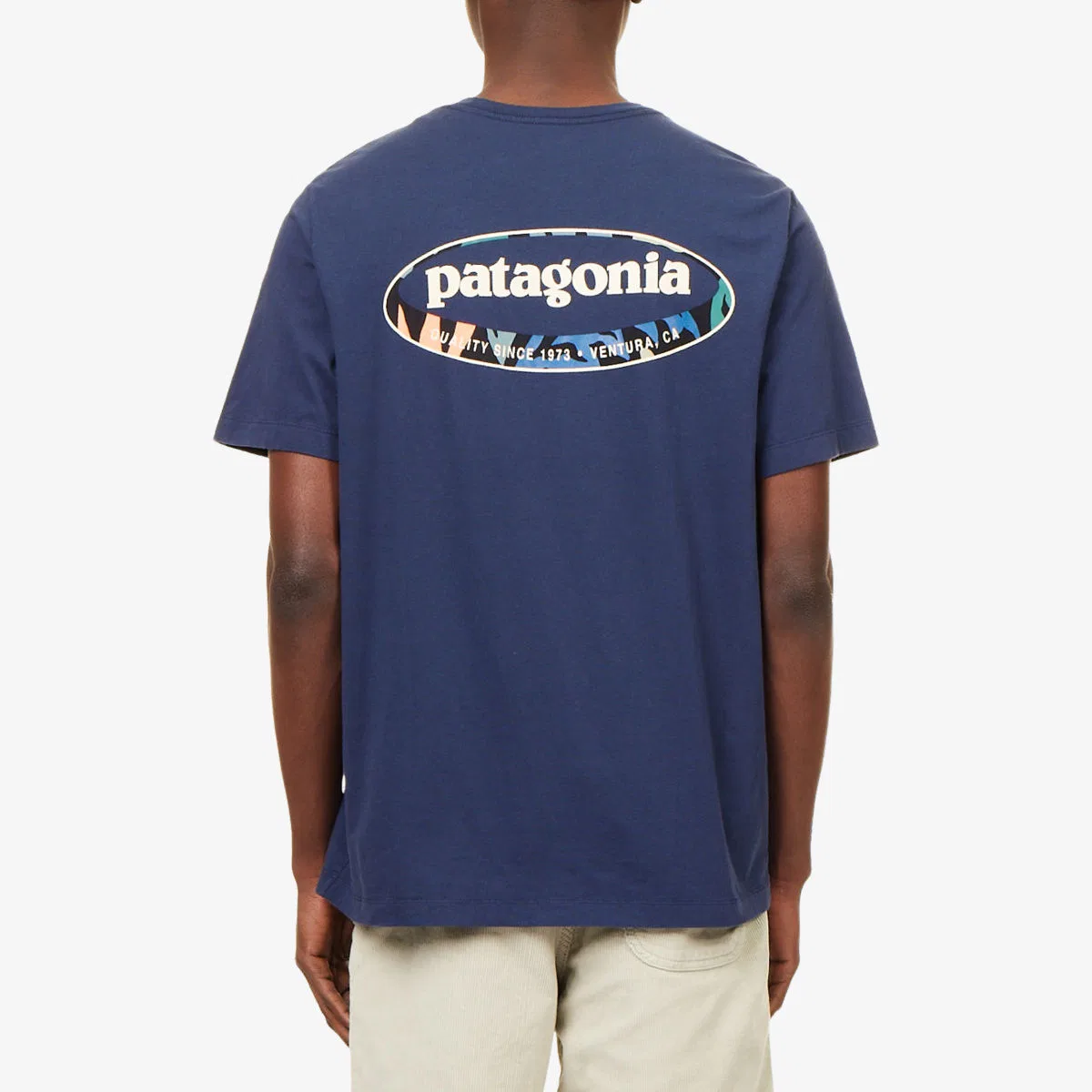 Футболка из хлопкового трикотажа с овальным логотипом '95 Patagonia — фото 4