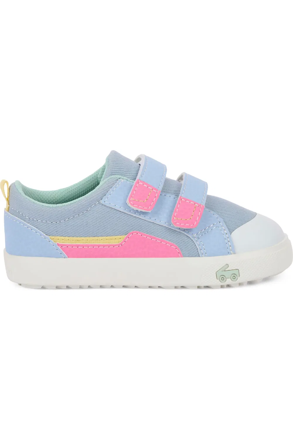 Кроссовки детские с регулируемыми ремешками Riley See Kai Run, Sky Blue Denim — фото 3