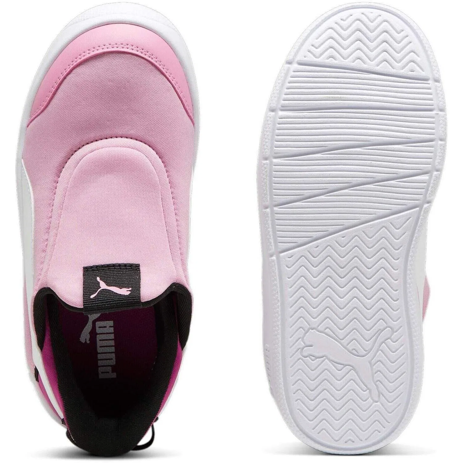 Детские кроссовки Puma Courtflex V3 Sliptech Ps, Rosa — фото 2