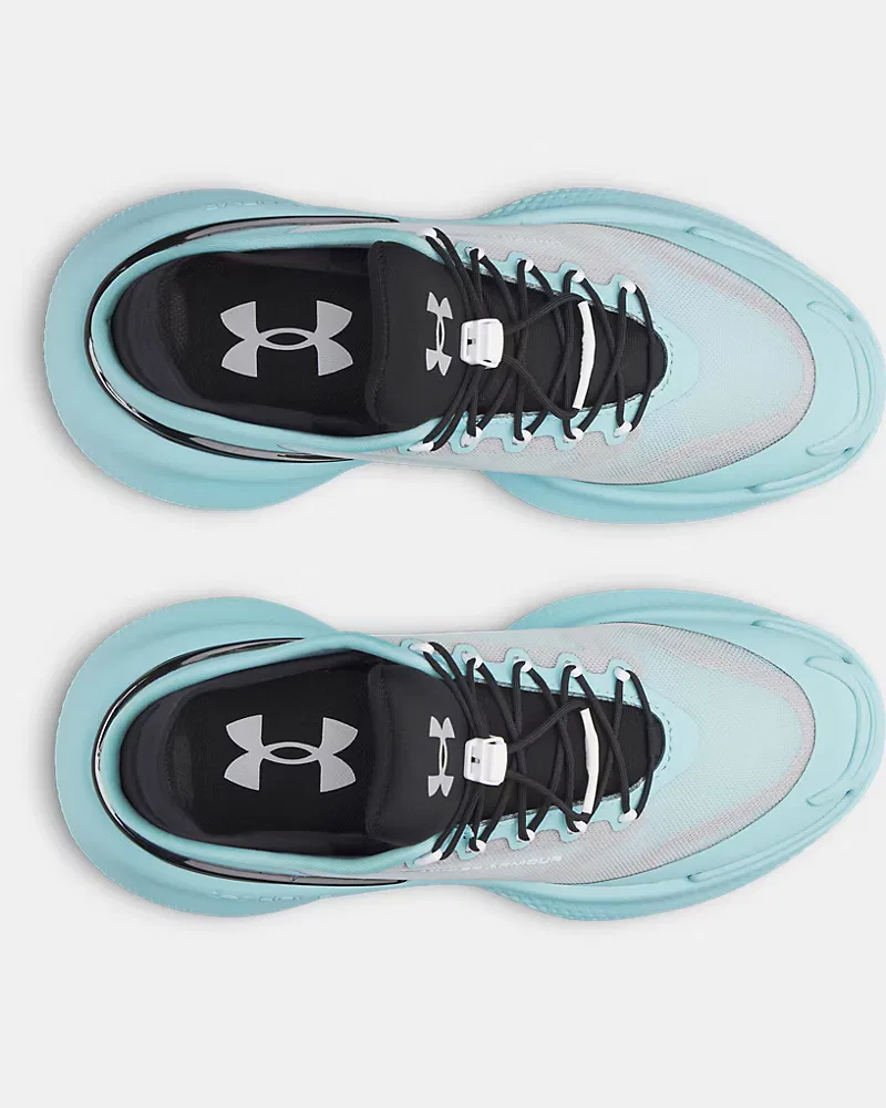 Кроссовки с трансформируемой пяткой Nova SlipSpeed UnderArmour, Blue Haze/Black/Metallic Silver — фото 3