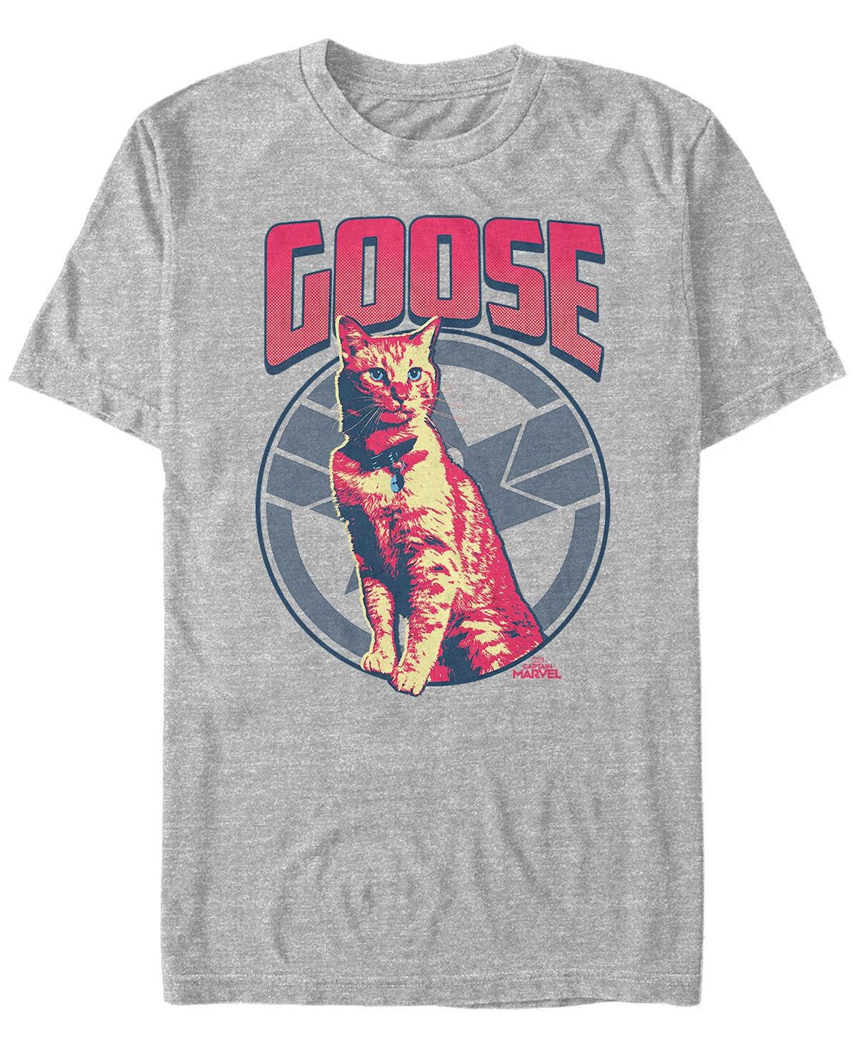 

Мужская футболка с коротким рукавом marvel captain marvel goose the cat Fifth Sun, мульти, Серый, Мужская футболка с коротким рукавом marvel captain marvel goose the cat Fifth Sun, мульти