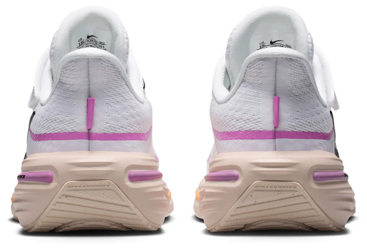 Детские кроссовки для девочек с сетчатым верхом Nike Air Winflo 12, White/Pink/Black — фото 3