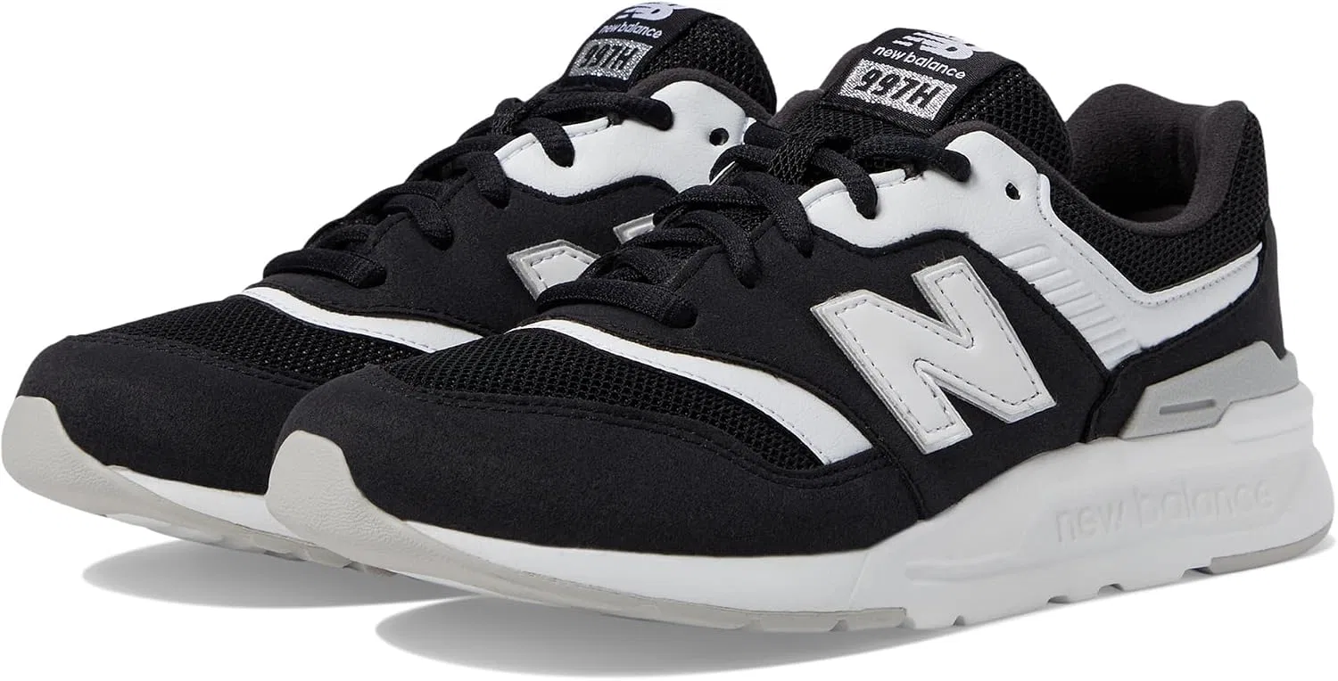 Детские кроссовки для мальчиков 997h V1 New Balance, Black/Marblehead/Summer Fog — фото 2