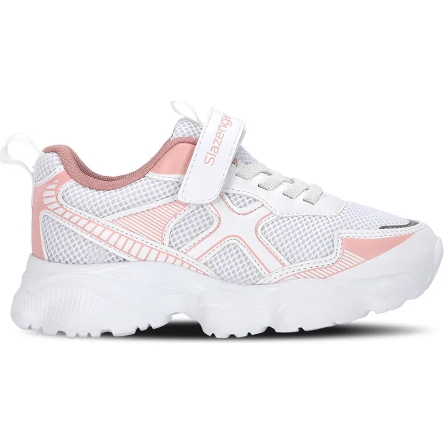 Детские повседневные кроссовки Fast Track I Slazenger, Бело-серебристый