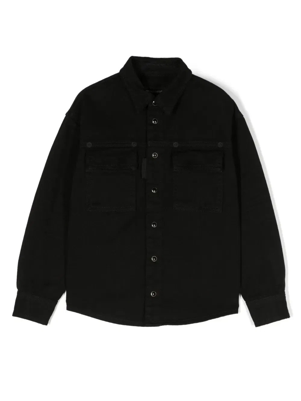 Пиджак с заклепками Dsquared2 Kids, черный