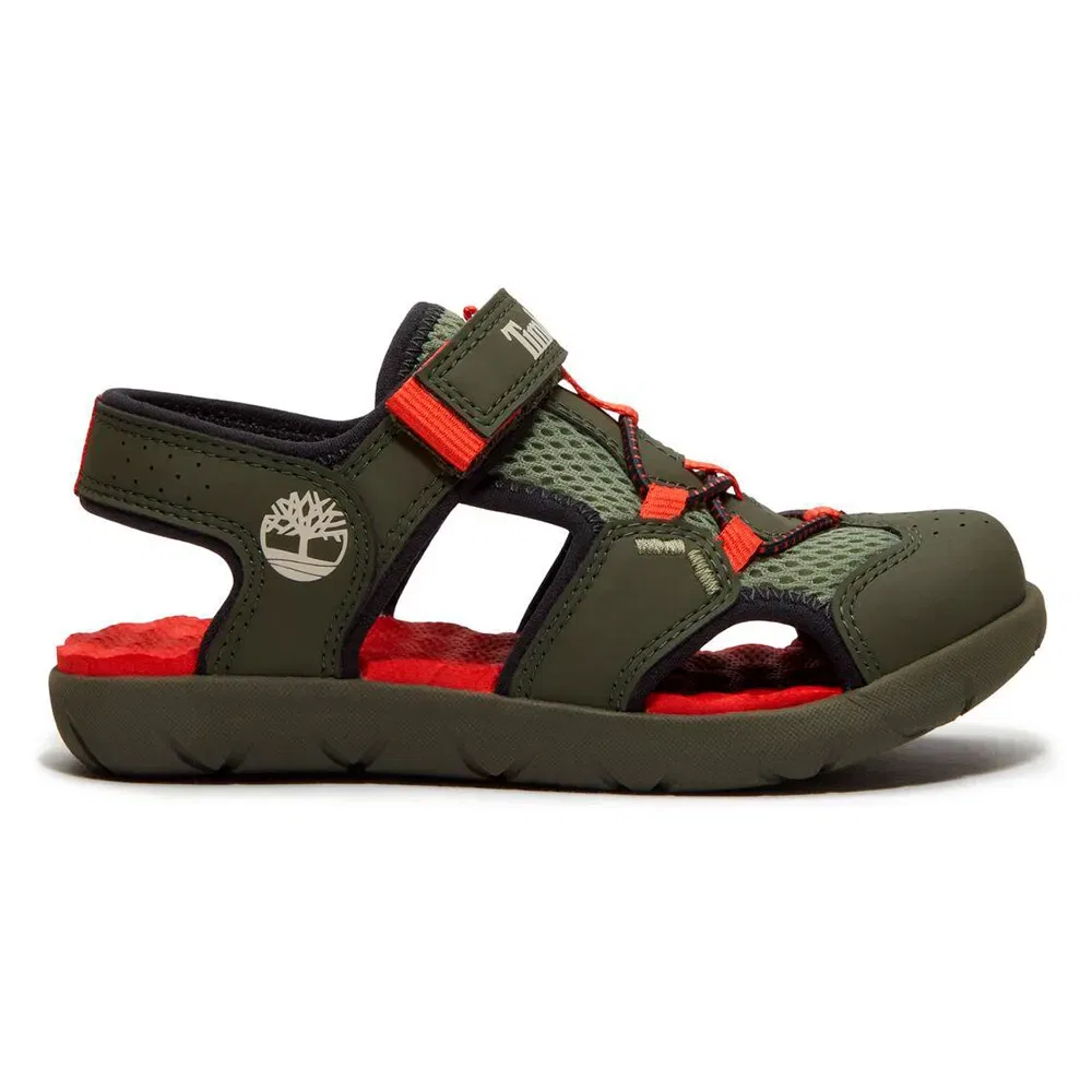 Сандалии Perkins Row Fisherman Mesh Youth Timberland, зеленый
