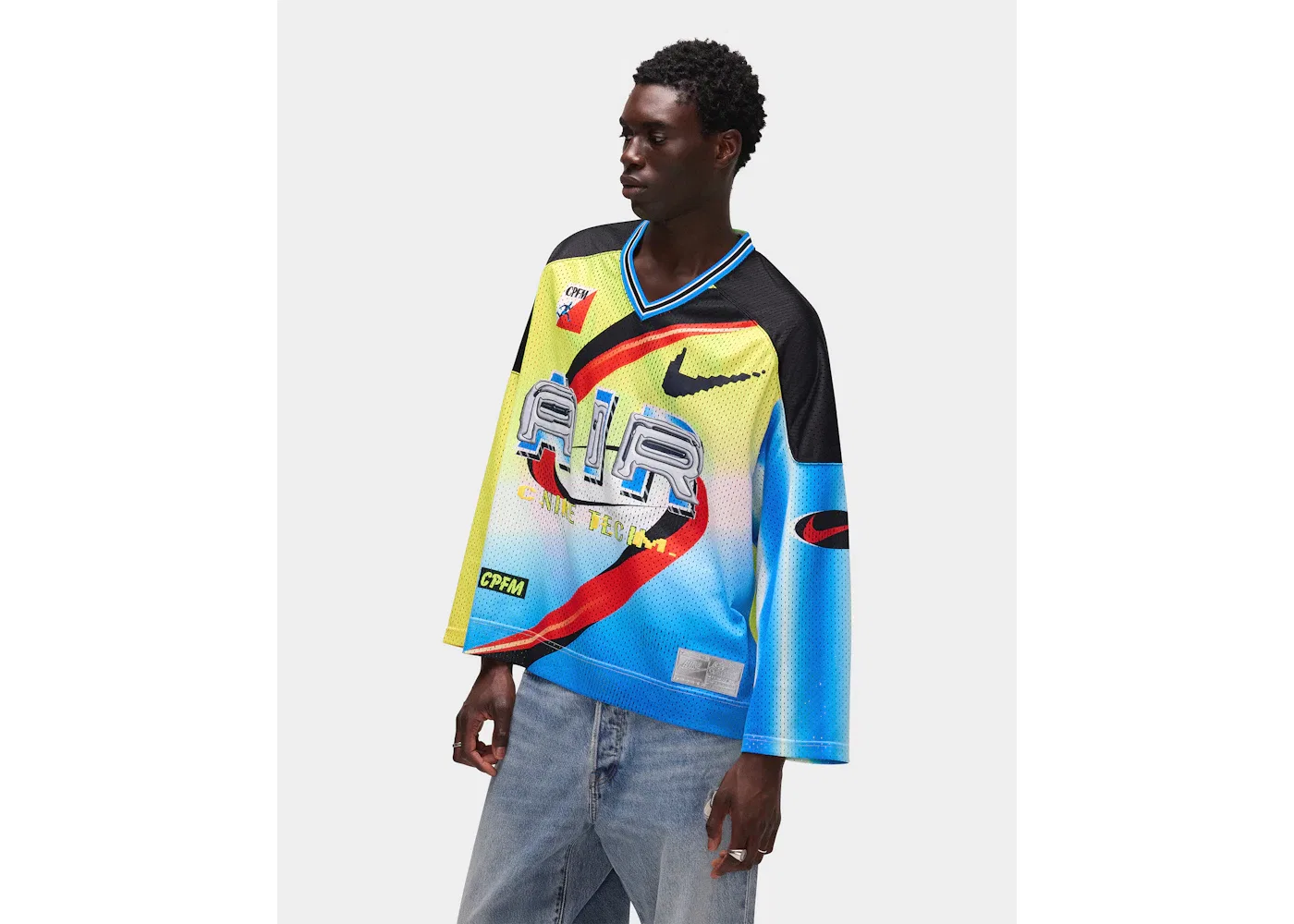 Мужская хоккейная джерси двусторонняя Nike x Cactus Plant Flea Market, Multicolor — фото 4