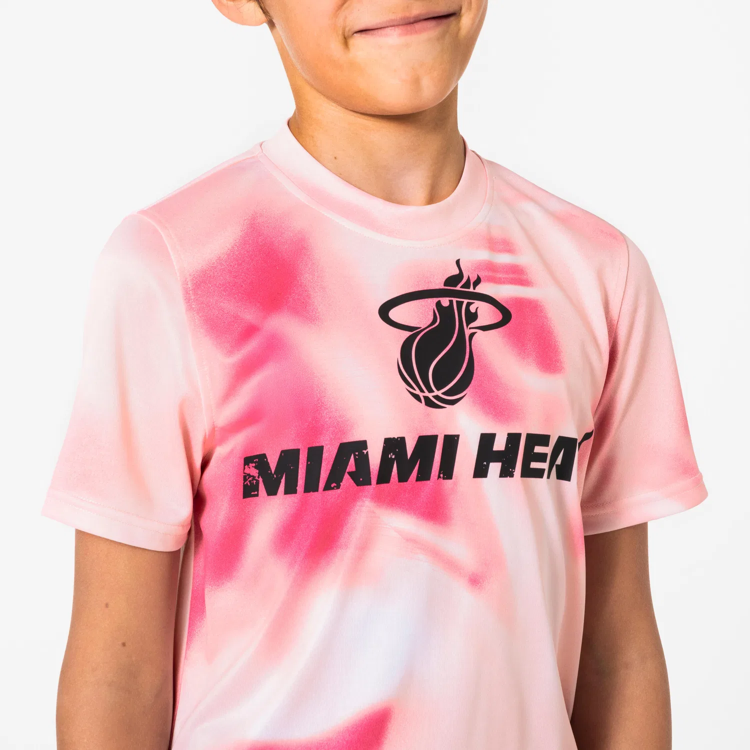 Детская футболка с принтом Miami Heat TS900 Tarmak, Fuchsia — фото 3