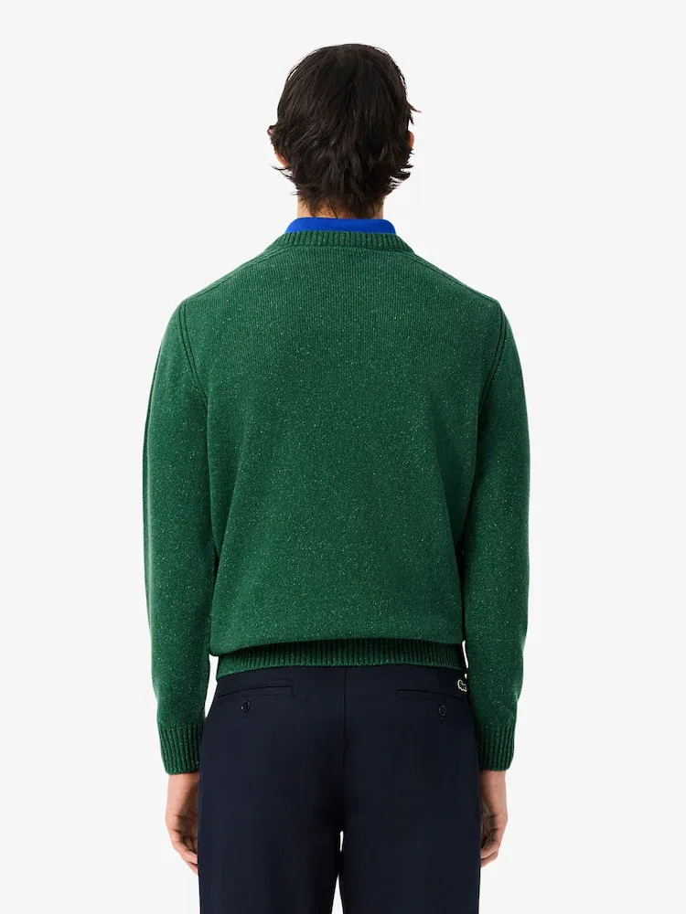 Свитер с фактурным узором, модель NEP LACOSTE — фото 3