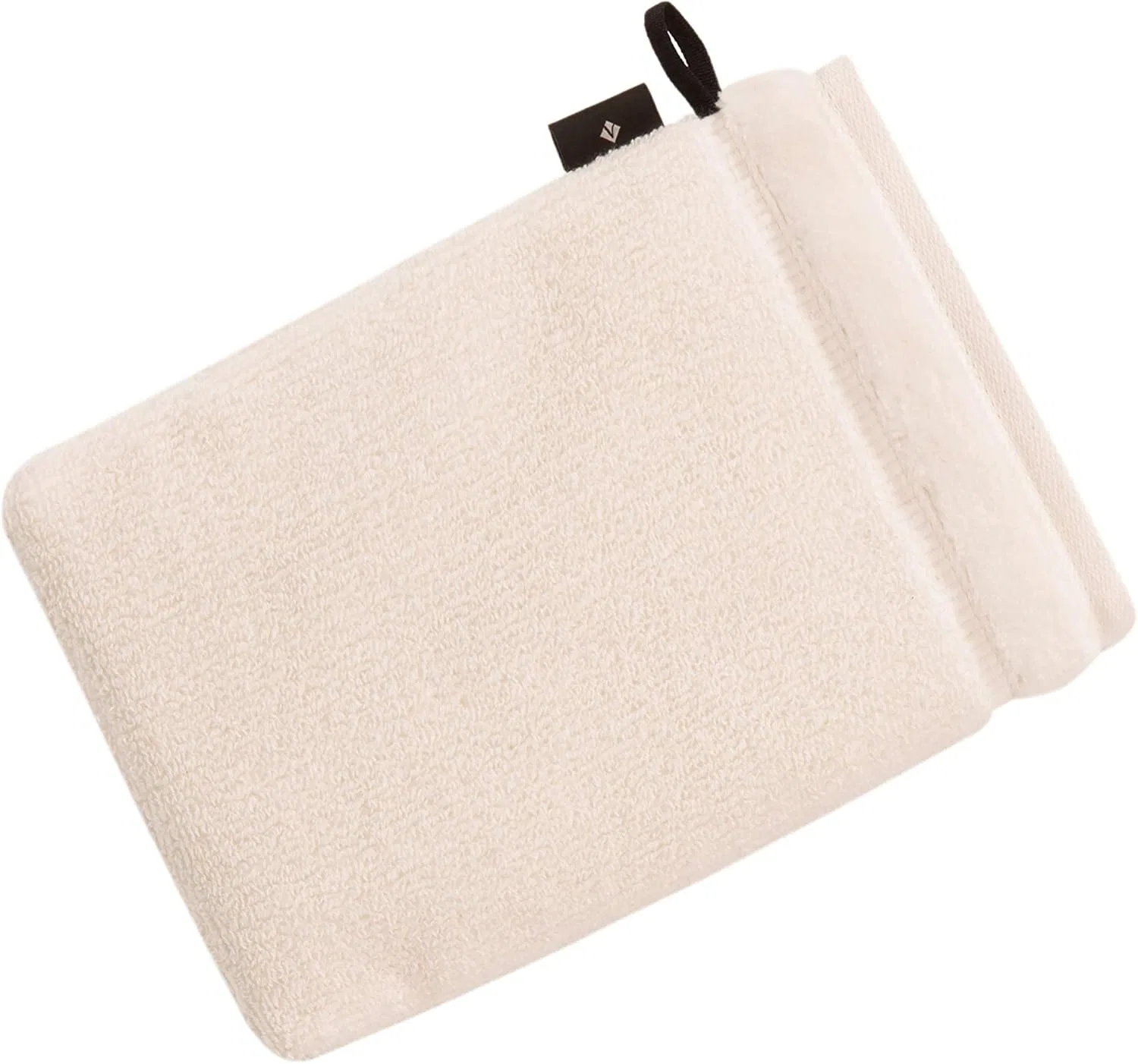 Маховая варежка для душа Vossen Pure, 22x16 см, Ivory