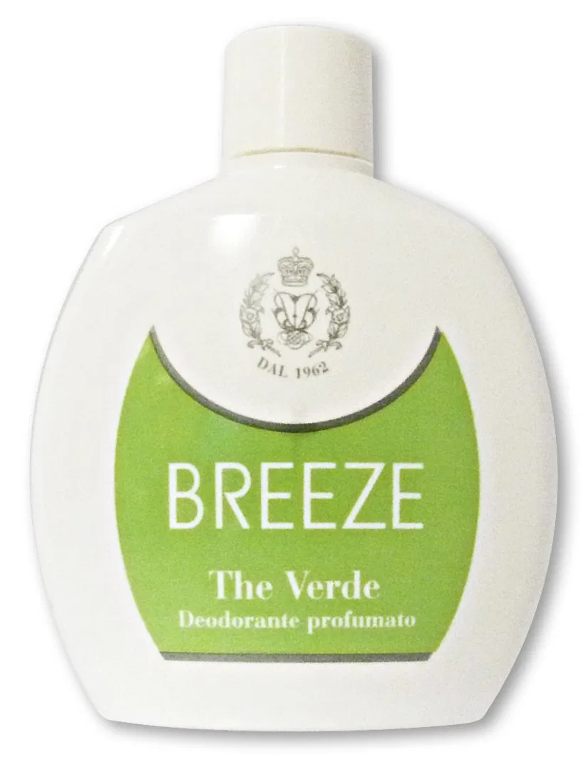 Дезодорант Breeze, набор 6 шт, 100 мл, Breeze Squeeze The Verde