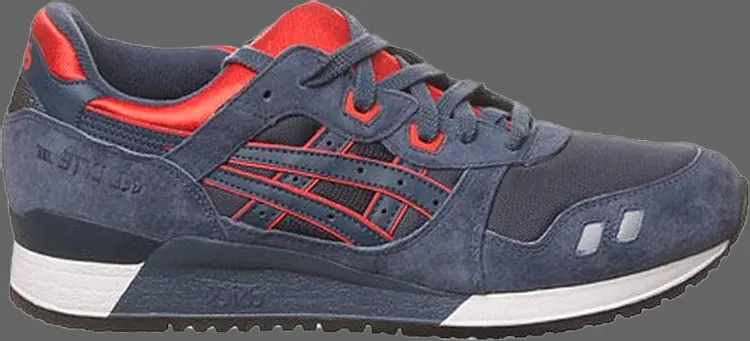 

Кроссовки gel lyte 3 'navy orange' Asics, синий