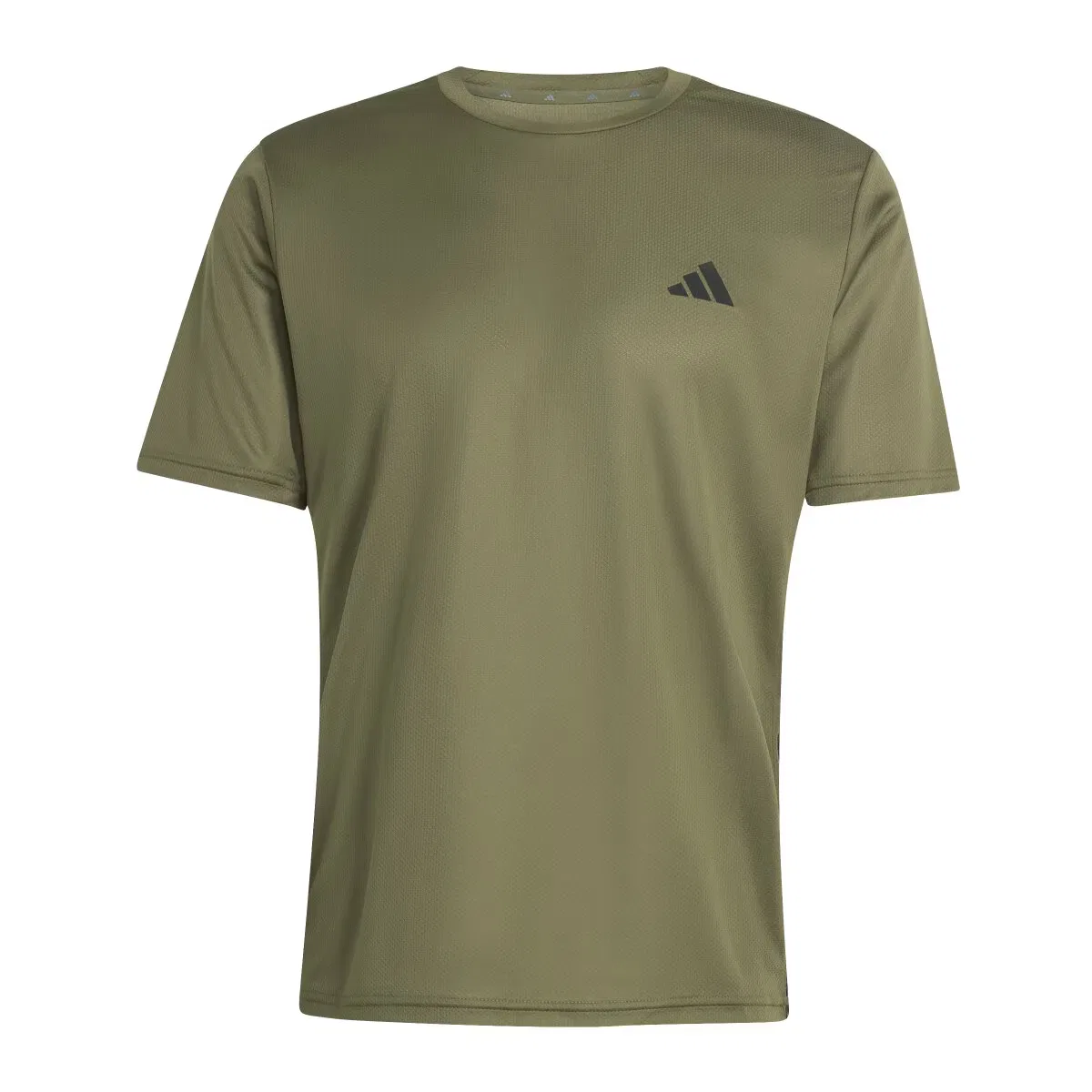 Мужская футболка, Workout Essentials, adidas, оливковый — фото 2