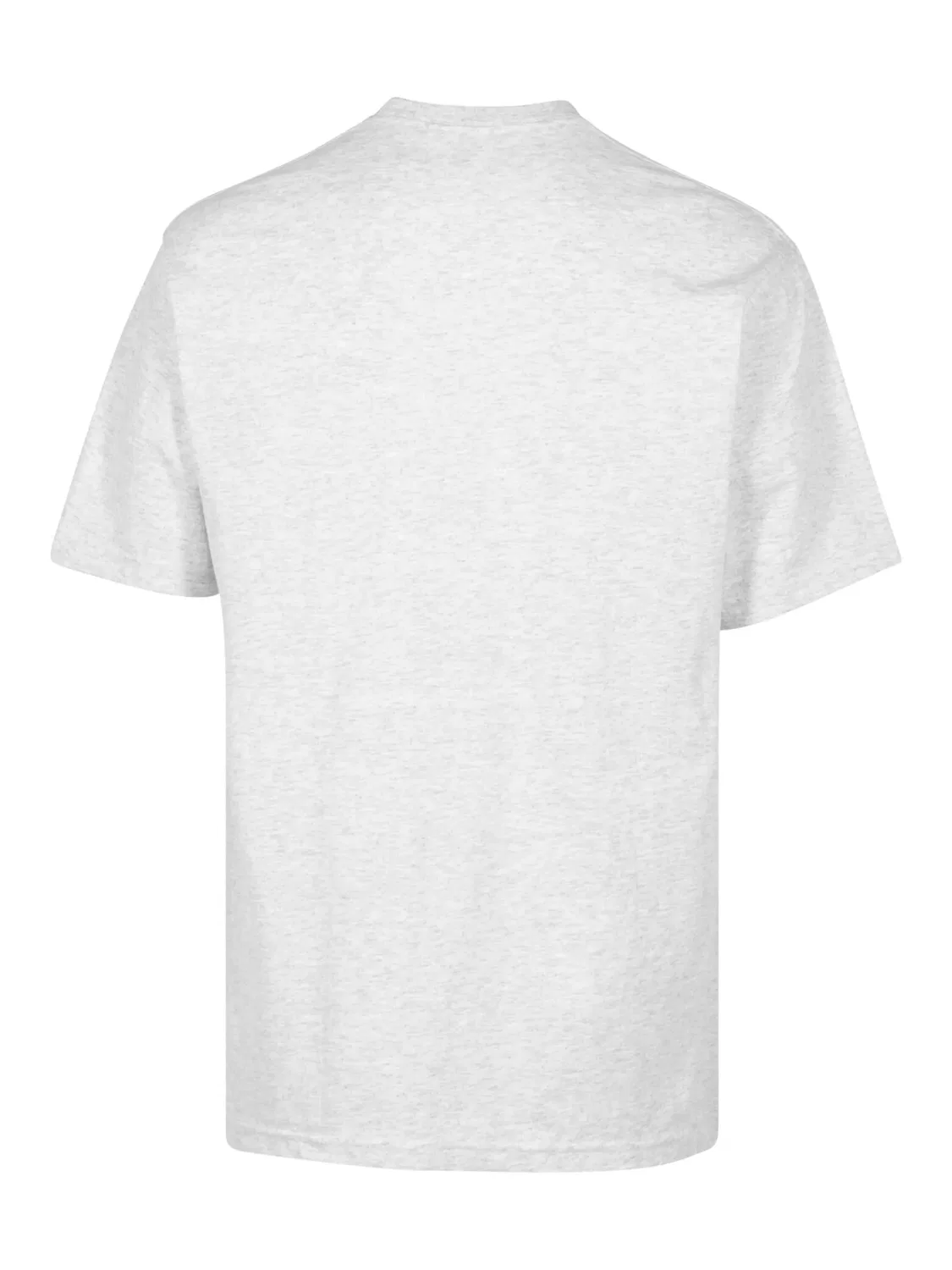 Футболка Box Logo из хлопка Supreme, пепельный серый — фото 2