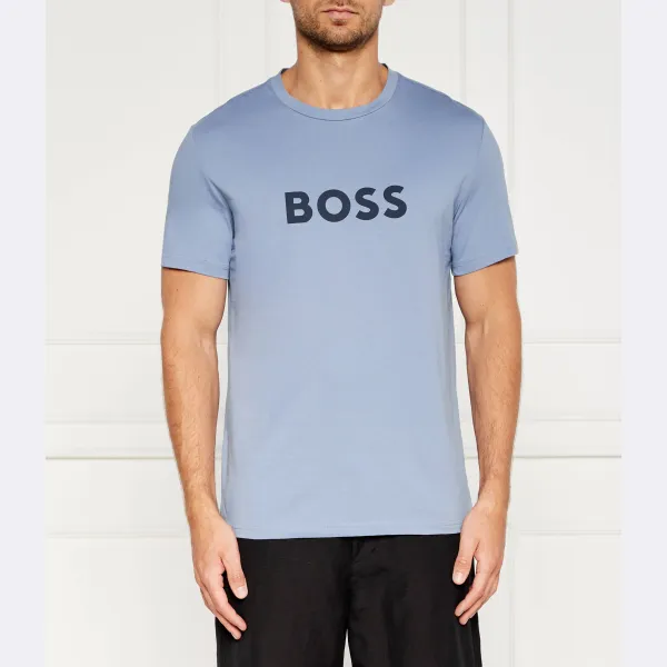 

Футболка стандартного кроя Boss, синий