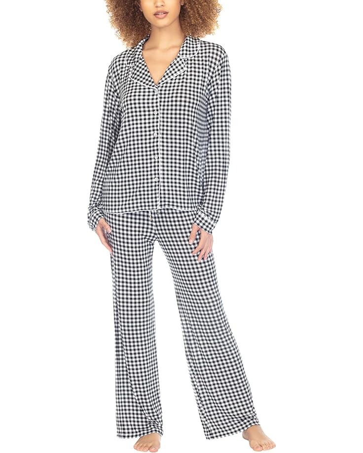 

Пижама Honeydew Intimates All American, цвет Black/White Check