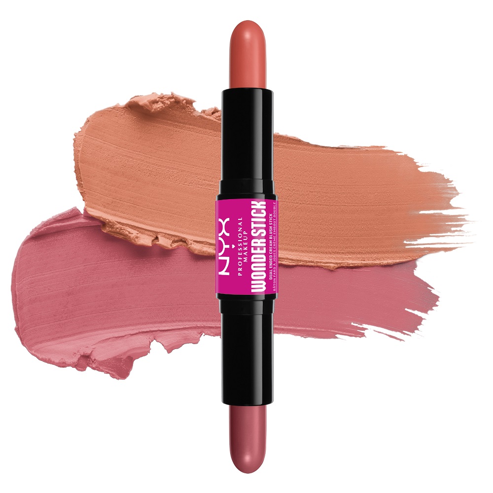

Кремовые румяна wonder stick blush dual-ended cream blush stick Nyx Professional Makeup, цвет honey orange rose