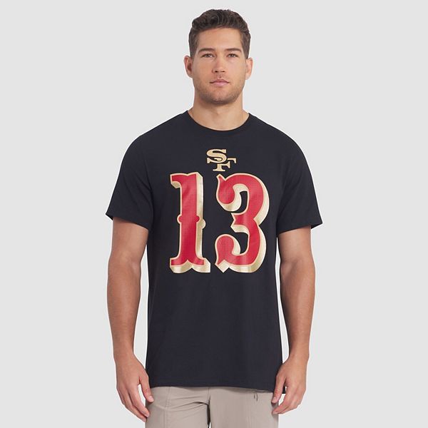 

Мужская футболка brock purdy black san francisco 49ers 2025 rivalries collection Nike