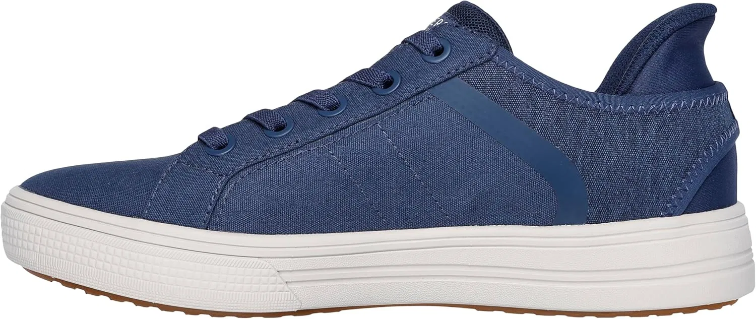 Мужские кроссовки Skechers Arch Fit Arcade - Good 2 See Hands Free Slip-ins, Navy — фото 4