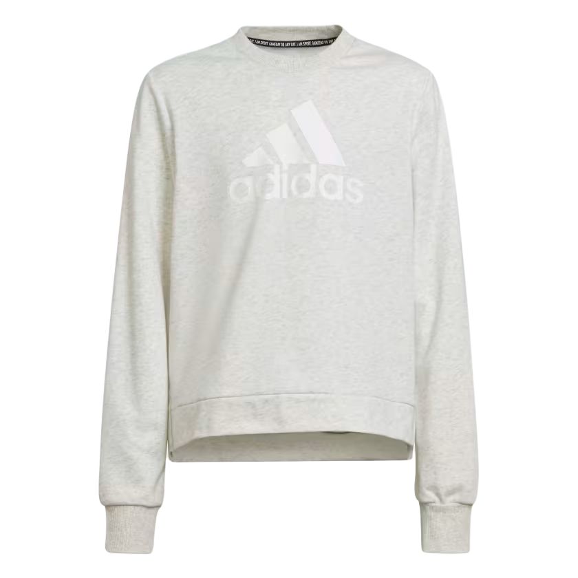 

Белая толстовка Adidas для подростков