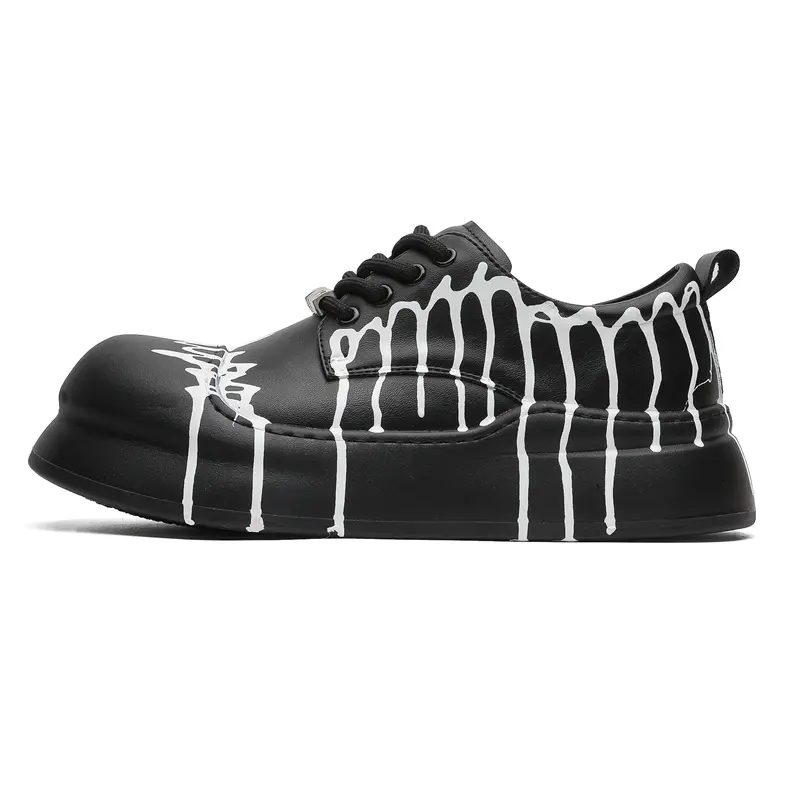 

MOMGOG Низкие скейтерские кроссовки унисекс черные, цвет Black