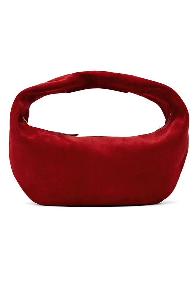 

Средняя сумка Olivia Khaite, цвет rebel suede