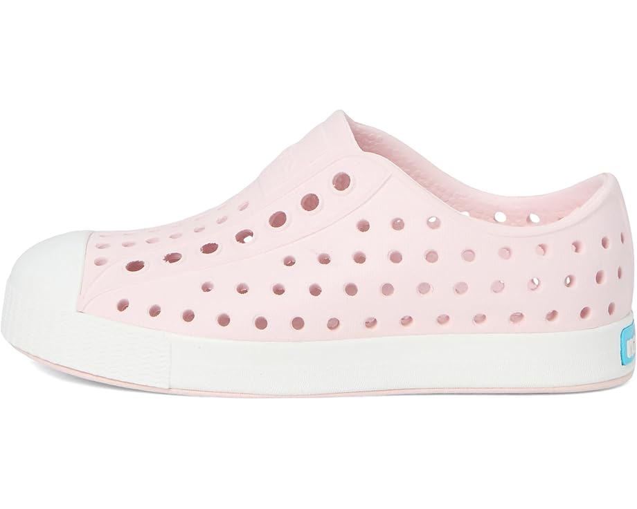 Детские кроссовки Native Shoes Jefferson (Toddler/Little Kid) Native Shoes Kids, Milk Pink/Shell White — фото 4