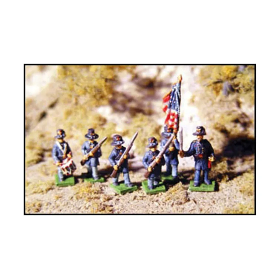 

Федеральная наступательная железная бригада, Micro Force American Civil War Figures - Cavalry (10mm)