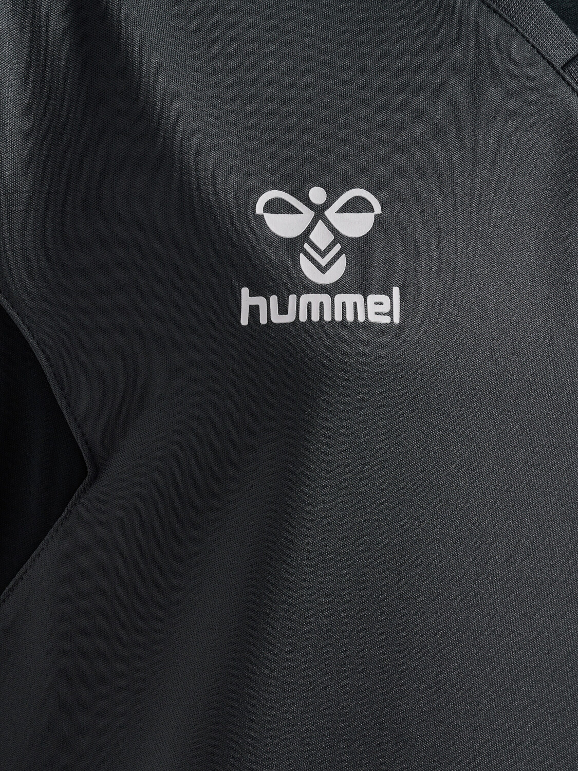 Футболка Hummel S/S Hmlauthentic Pl Jersey S/S Kids, цвет ASPHALT — фото 3