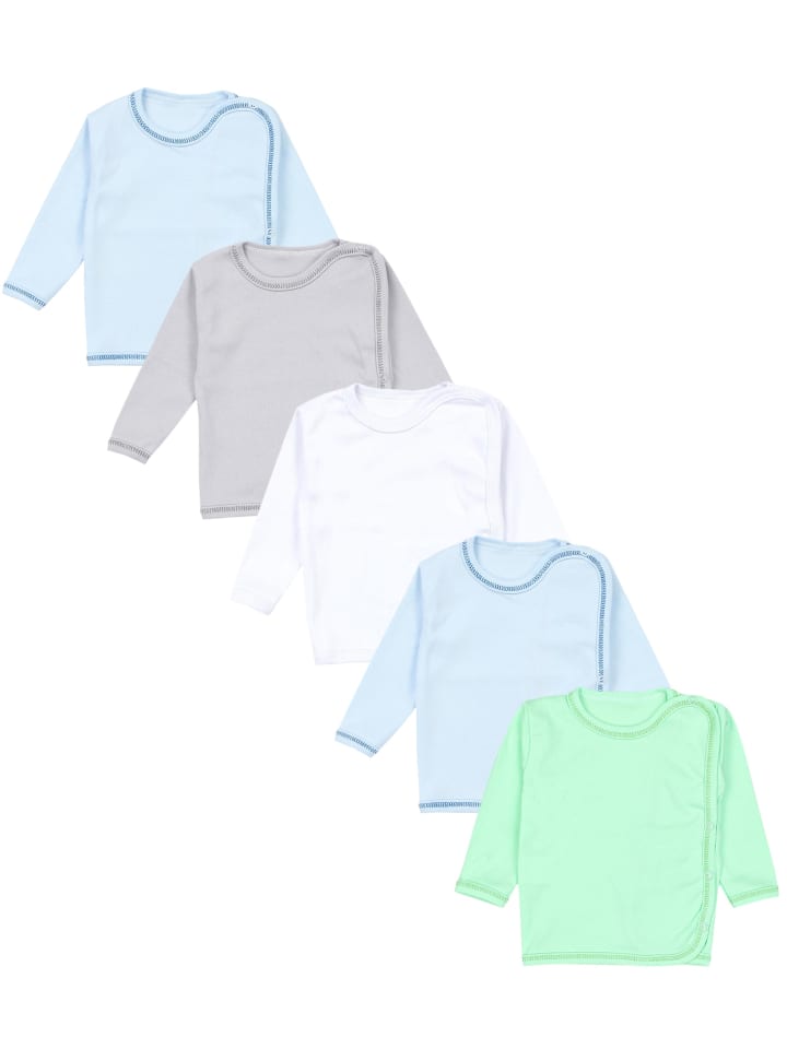 

Рубашка с длинным рукавом TupTam, синий/зеленый