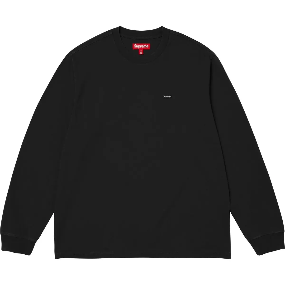 

FW25 НЕДЕЛЯ 13 Маленькая футболка с длинными рукавами, унисекс Supreme, черный