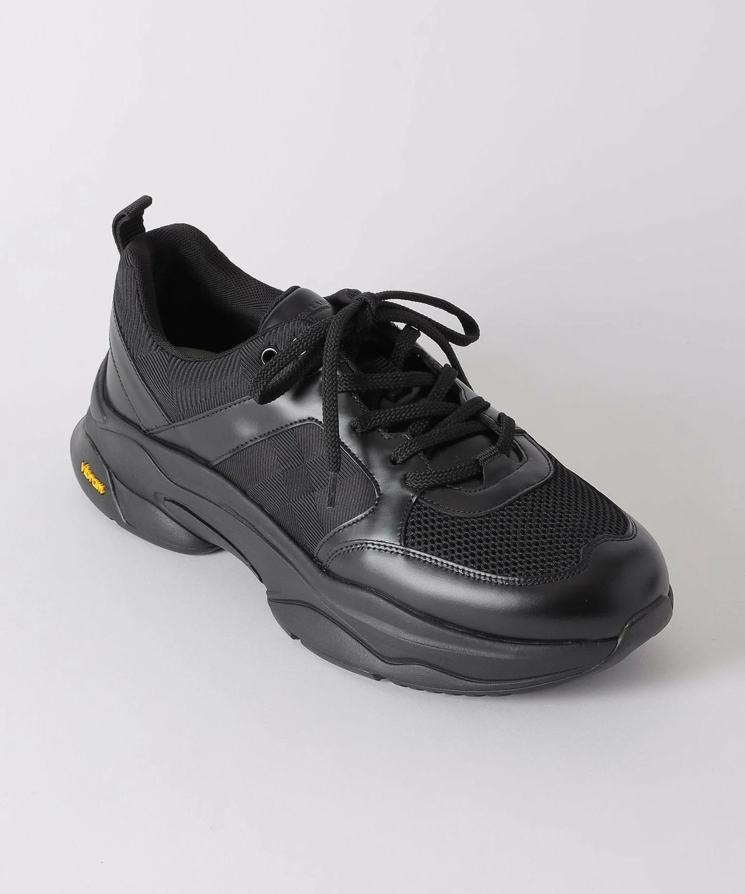 Кроссовки Calze Shadow Crestbridge Check Combi Vibram BLACK LABEL CRESTBRIDGE, Black — фото 4