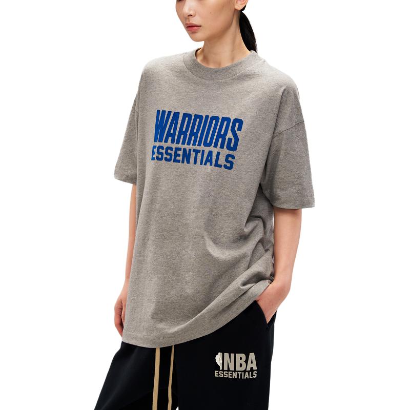 Футболка Warriors Fear Of God Essentials, серый — фото 4