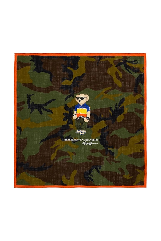 

Хлопковая шаль Polo Ralph Lauren, мультиколор