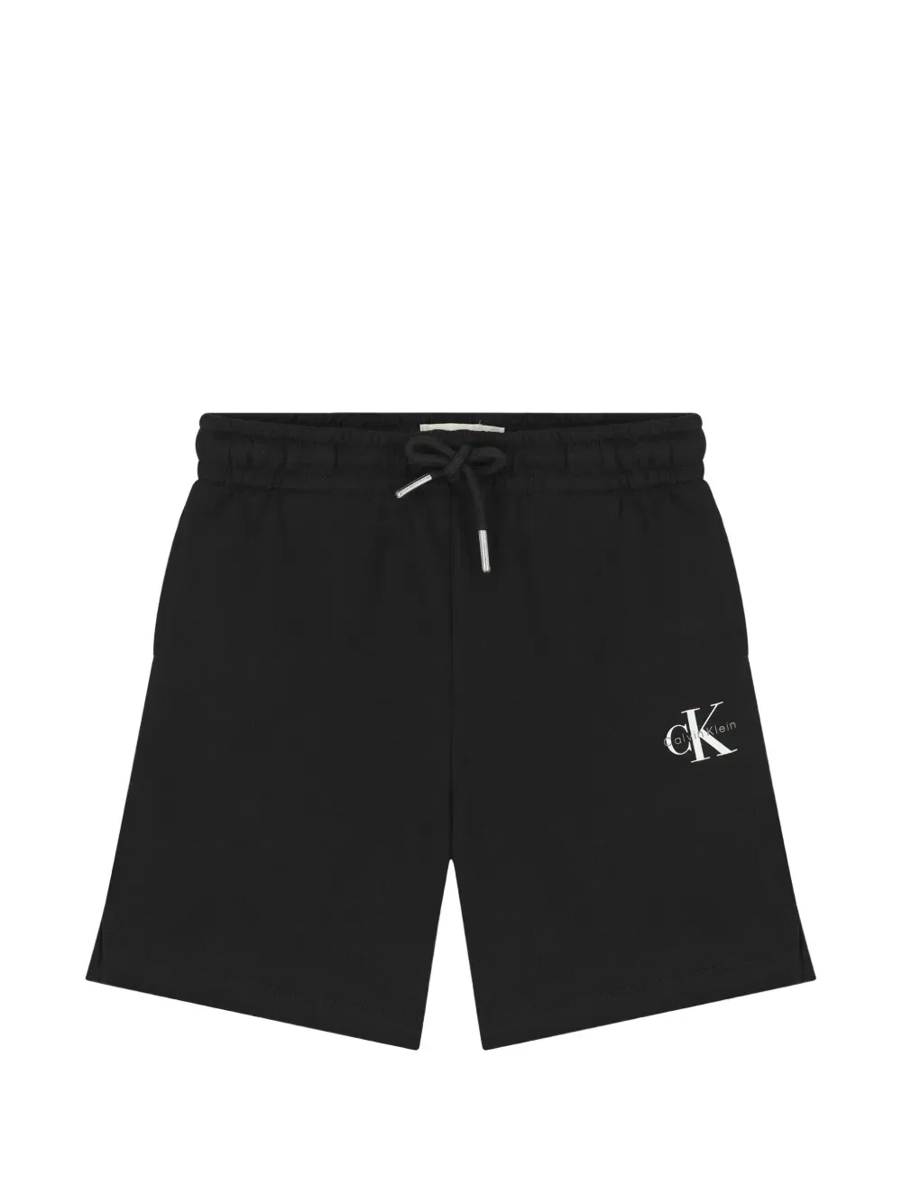 Шорты с графическим логотипом Calvin Klein Kids, черный
