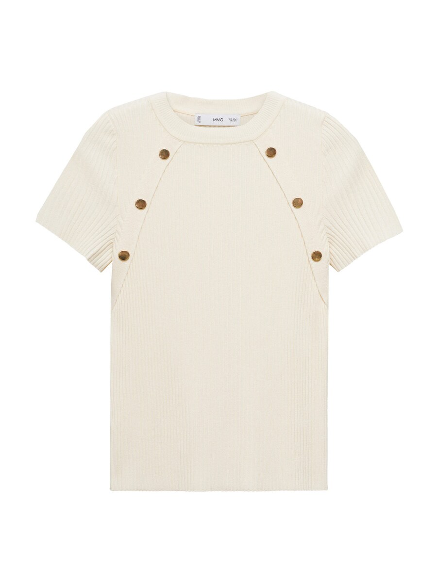 

Тонкий вязаный свитер MANGO Sweater BACALL, кремовый